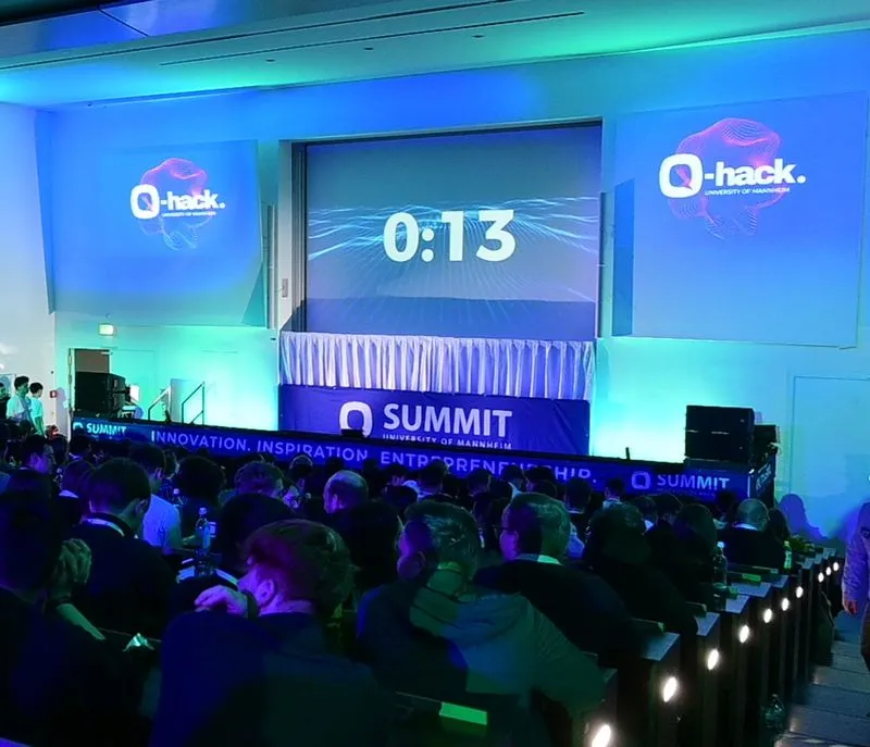 Participants at the Q-Hackathon opening session